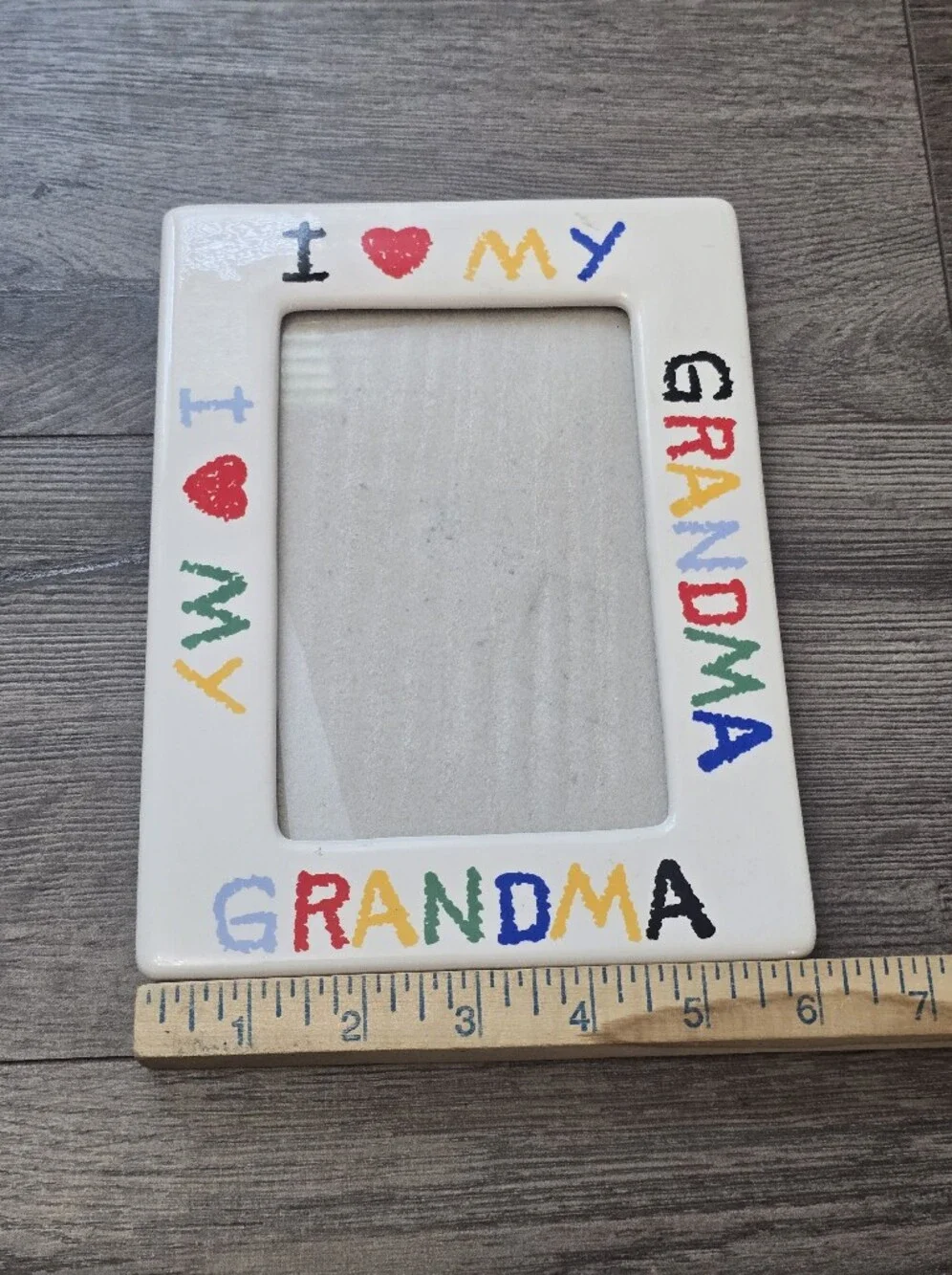 I Love Grandma 4x6 Photo Frame